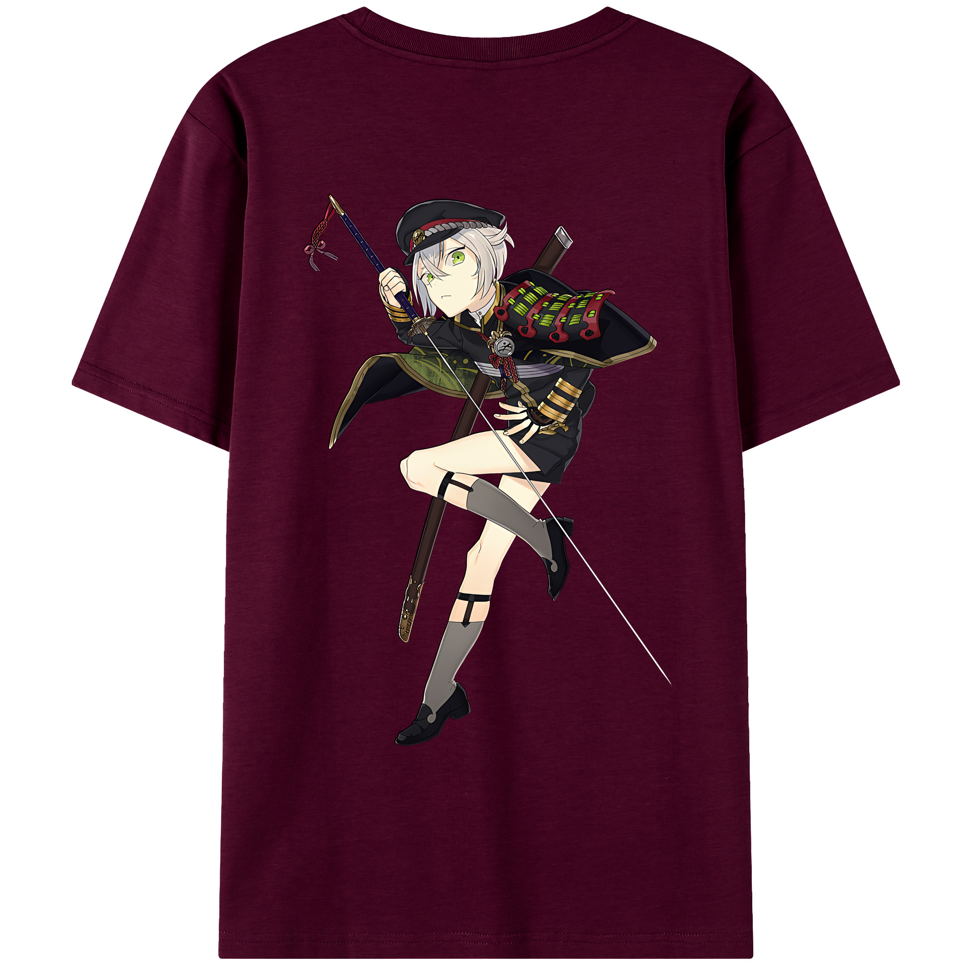 （画像用） 刀剣乱舞 Touken Ranbu レディース半袖Tシャツ(バックプリント)